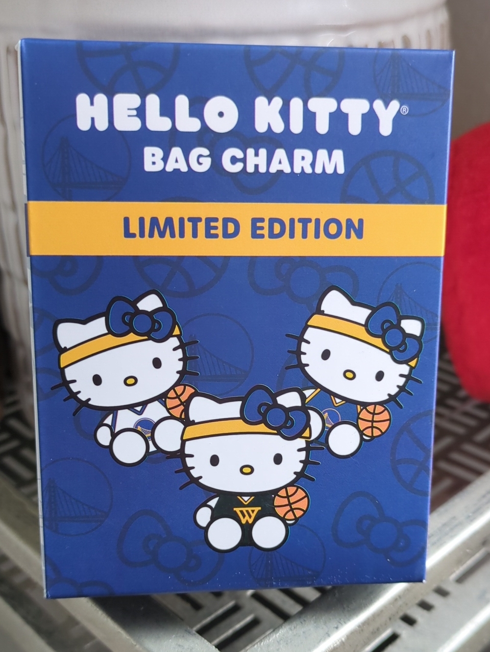 Hello Kitty X Golden State Warriors Blind Box Charm